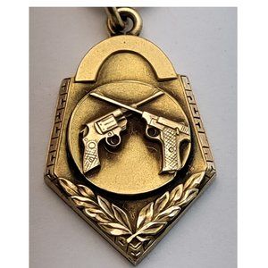 Antique Gold Filled .22 Cal Match Winner Award by Balfour